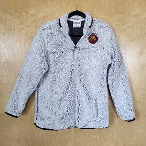 Champion University of Minnesota Full-zip Sherpa Jacket Size Small